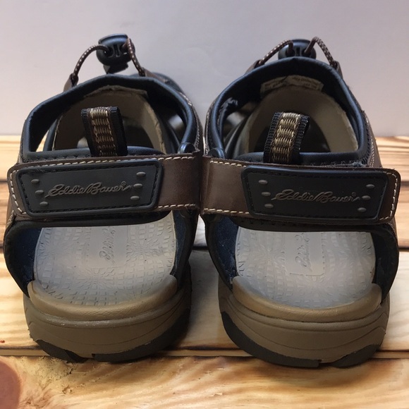 Eddie Bauer Men’s Meridian Bump Toe Hiking Sandals, Size 10 - Picture 5 of 12